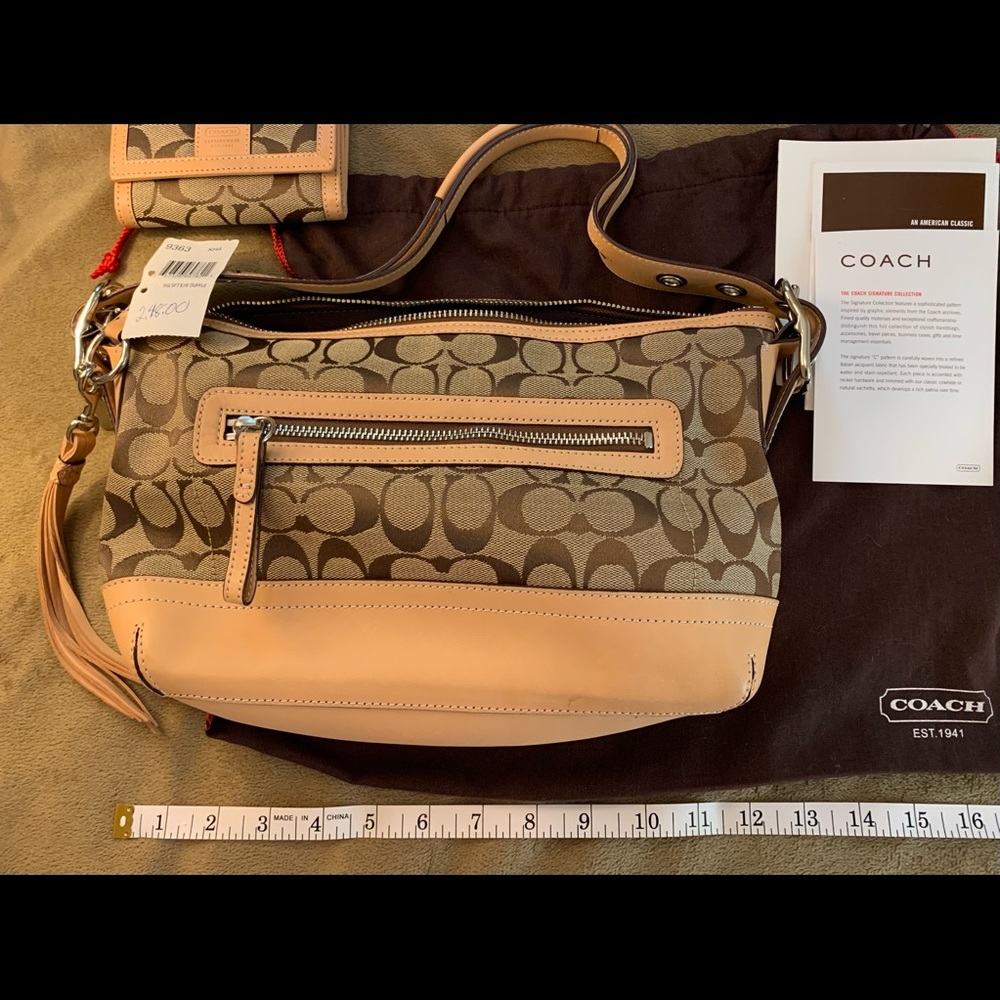 BRAND NEW - coach handbag & wallet